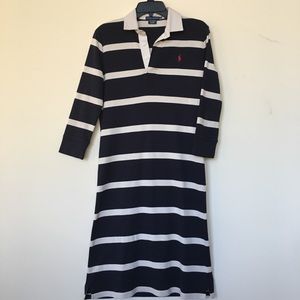 Ralph Lauren Rugby-Stripe Casual Dress